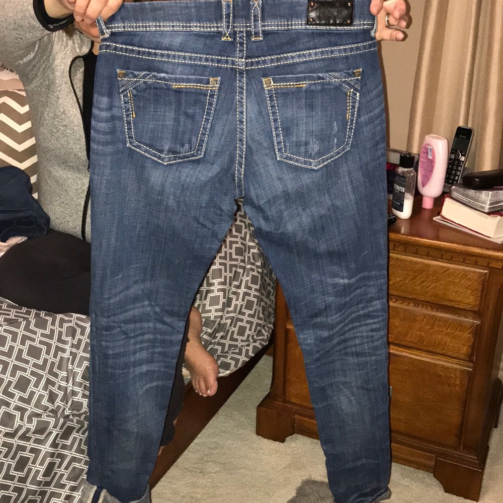 Buckle Black Jeans